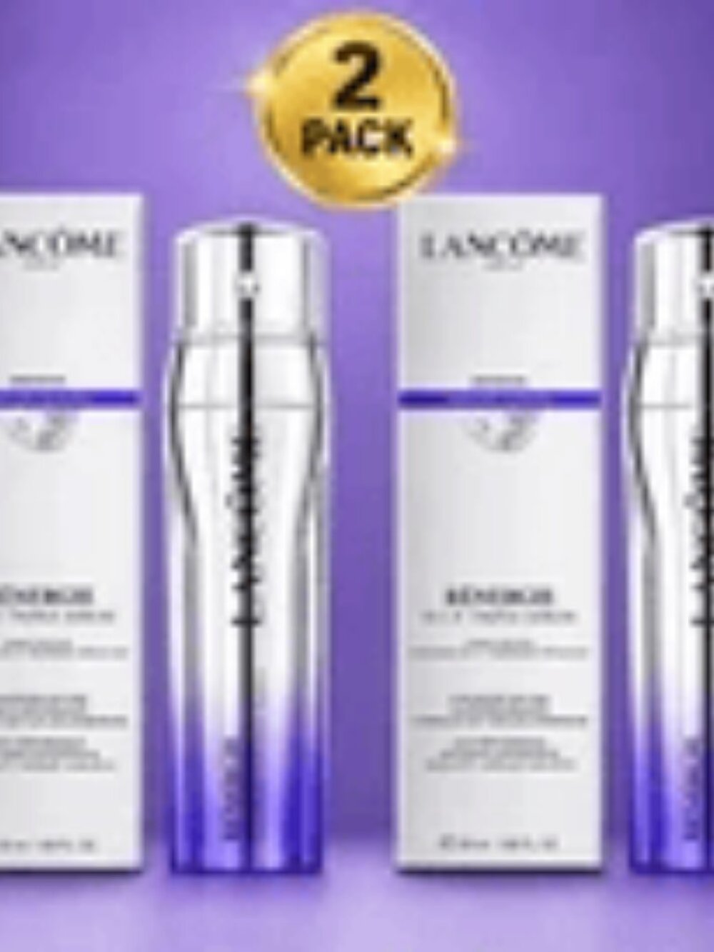 Pack Of 2 Lancome Renergie H.C.F Triple Serum ANTI-AGING 1.7oz /50mL FULL SZ - Picture 3 of 5